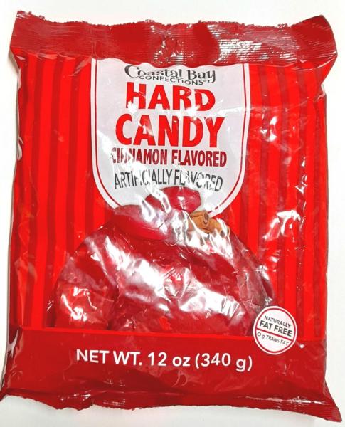 COASTAL BAY 'Cinnamon Flavor' Artificially Flavored Hard Candy 340 gr